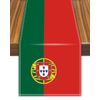 Portugal Table Runner,Portuguese Flag Tablecolth for Dining Home Decor