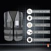 A-SAFETY grey hi vis vest
