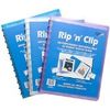 5 X Tiger A4 rip n clip 20 pockets display book x 1 single