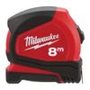 Flexómetro PRO 8m x 25mm métrica (cajas de 6)