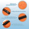 sourcing map Zipper Utility Tool Bag 11.8x4x4 Inch, Orange