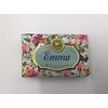Emma - Gift Soap Bar For Her Birthday Rose Scent Mum Grandmother Cleanser Lather Present Girl