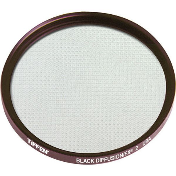 Tiffen 82mm Black Diffusion/FX 2 Filter 82BDFX2 - Softens Skin and Blemishes