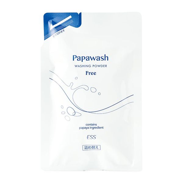 ESS Papa Wash Free Refill Bag Type papawash Enzyme Enzyme Face Wash Powder Pore Darkening Dullness Keratin Plug Removal Moisturizing Acne Acne Prevention Papain Enzyme No Foaming Rough Skin Enzyme Face Wash
