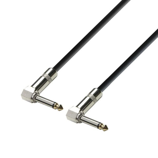 Adam Hall Cables 3 Star IRR 0060 Patch Cable Angled Jack TS | 0.6 m