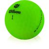 Wilson Staff Duo Soft Optix Green AlignXL Personalized Golf Balls