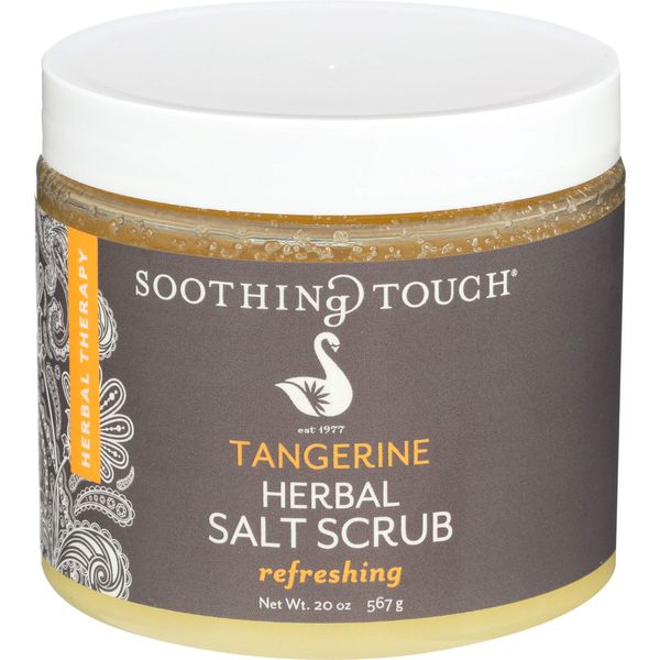 Soothing Touch, Bath Salt Scrub Tangerine, 20 Ounce