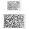 1000 Grommet Kit #2 3/8" Inside Diameter Punch Setting Tool Metal Eyelets+Washer