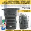 Mission Darkness Dry Shied MOLLE Faraday Pouch - Waterproof RF Blocking Bag