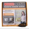Magic Mesh Magnetic Screen Fiberglass Replacement Window~Custom Fit Most Window