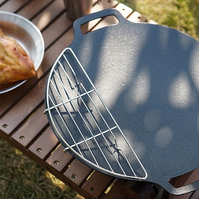 Stainless Steel Barbecue Cooking Mesh Shelf