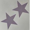 PURPLE STARS FANCY INTERIOR VINYL Sticker(2pc)Washable•Usable•Re-Movable•