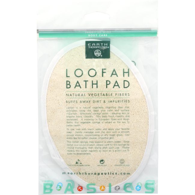 Earth Therapeutics Loofah Bath Pad