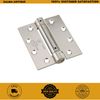 Self Closing Door Hinges, 2 Pack, Brushed Nickel - 4x4 Inch