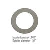 TACSHIM 1/2" Threaded Barrel Shim Kit .223/5.56 Muzzle Brake Alignment Set (14 Pack)