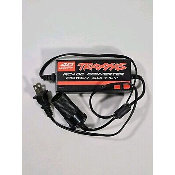 Traxxas 2976 AC to DC Converter Power Supply Adapter Charger 40W