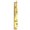 Kooples Hardware Pull Handles - Renata (Polished Brass, 382X64 MM)