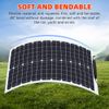300W 12V Portable Flexible Solar Panel RV Camper backup Powerstation