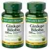 Natures Bounty Ginkgo Biloba 120mg 200 Capsules Brain Function Memory Support