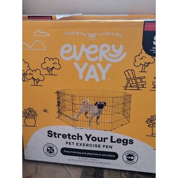 Pet exercise pen small 24 x 24.