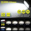 Flush Mount Boat LED Light Spreader 2 Pack Marine LED Spotlights