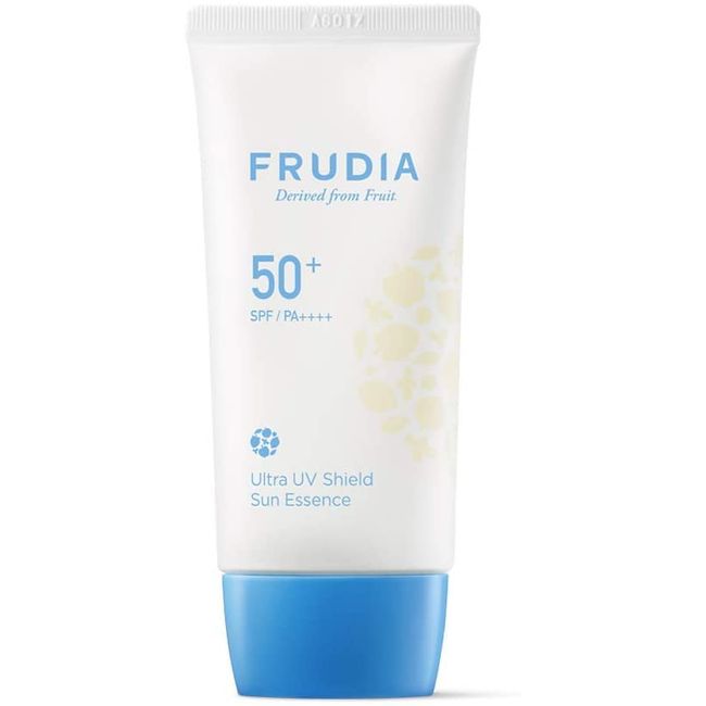 FRUDIA WELCOS Sun Block Day Cream Essence Facial SPF | Organic Hydrating Face Cream Vegan Face Moisturizer for Dry Skin | Sun Screens Lotion Day Moisturizer for Face Women Korean Skin Care 1.76 fl oz