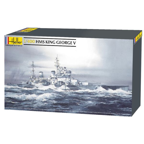 Heller HMS King George V Boat Model Building Kit