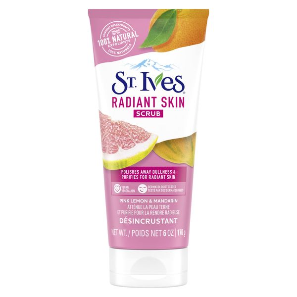 St. Ives Radiant Skin Pink Lemon & Mandarin Orange Scrub 170 g