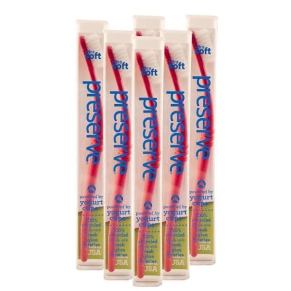 Preserve Toothbrush Ultra Soft (6 Pack)