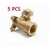 EFIELD 5 PCS 1/2" PUSH FIT  X 1/2" NPT DROP EAR ELBOWS NO LEAD
