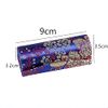 3 Pcs Lipstick Case Classic Woven Satin Lipstick Holder Retro Flower Lipstick Organiser Lipstick Box with Makeup Mirror Cosmetic Storage Kit for Women Girls(Random Colors)