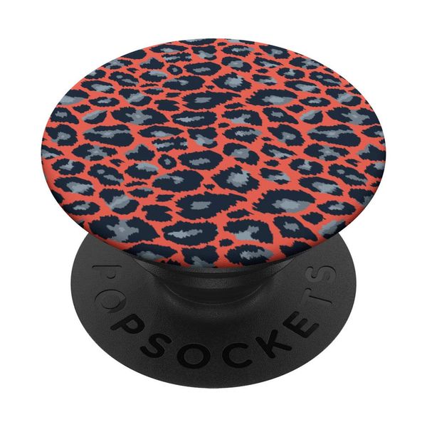 Nectarine Leopard Cheetah Animal Print PopSockets Swappable PopGrip