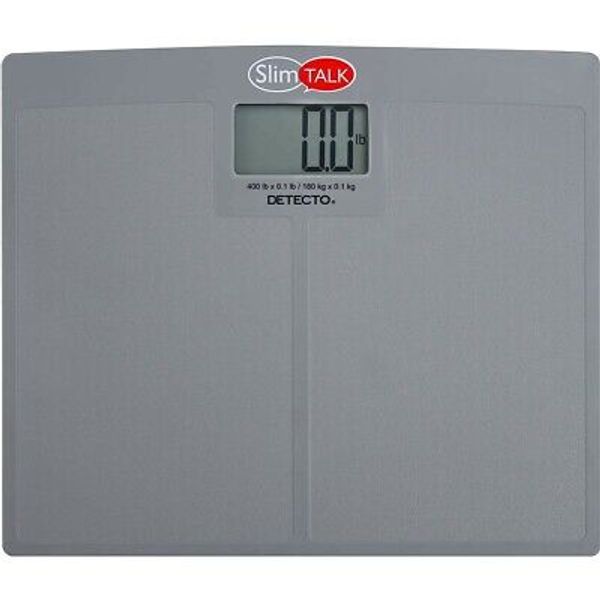 Health Scale Bathroom digital scale NEW, Detecto SlimTALK to 400lb