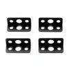 PolyWard Universal Mudflap Brackets, Steel Bracket [4 PACK]