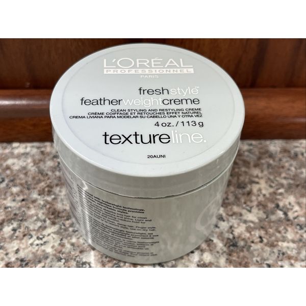 L'OREAL  TEXTURELINE FRESH STYLE FEATHER WEIGHT CREME 4oz