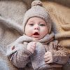 maximo BABY-Steckschal, einfarbig Made in Germany