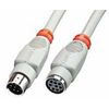 LINDY Apple Mac Serial Port Extension Cable, 2m