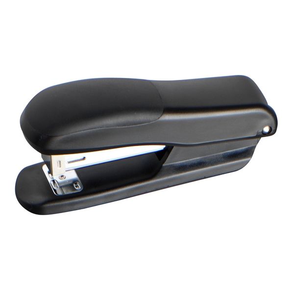 Hainenko Value Half Strip Plastic Stapler - Black