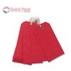 Quick Pack Supplies Ltd 250 Pack - 250 x 60mm Red Coloured Strung Tags