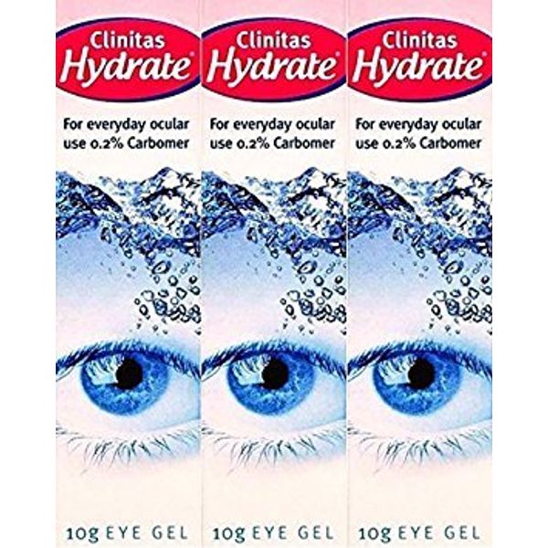 Clinitas Hydrate Liquid Eye Gel 10g x 3 Packs