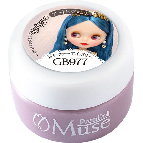 PremDoll Muse Color Gel Lucifer Ivory 977 0.1 oz (3 g)