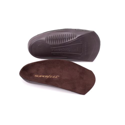 Superfeet EASYFIT Men's Comfort Insoles, Orthotic Shoe Inserts for Flat Dress Shoes, Heel and Arch Support, Mens, Java, D (UK 6-7.5)
