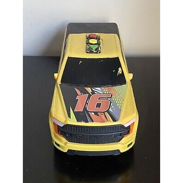 Bright Kingdom Lazer Wheels Pickup Truck, Runs, Lights, Sounds,