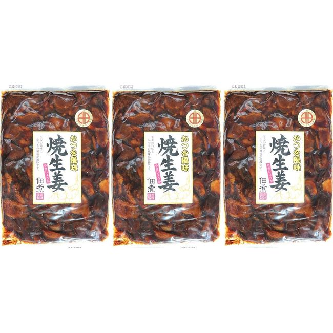 Daimatsu Bonito Flavor, Grilled Ginger, Tsukudani, Bonito Flavor, Delicious Food, Yaki Ginger, Set of 3