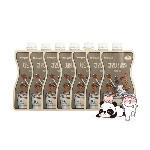 [Change Fit] Diet Shake Brown Sugar Milk Tea 50g x 7 Packs