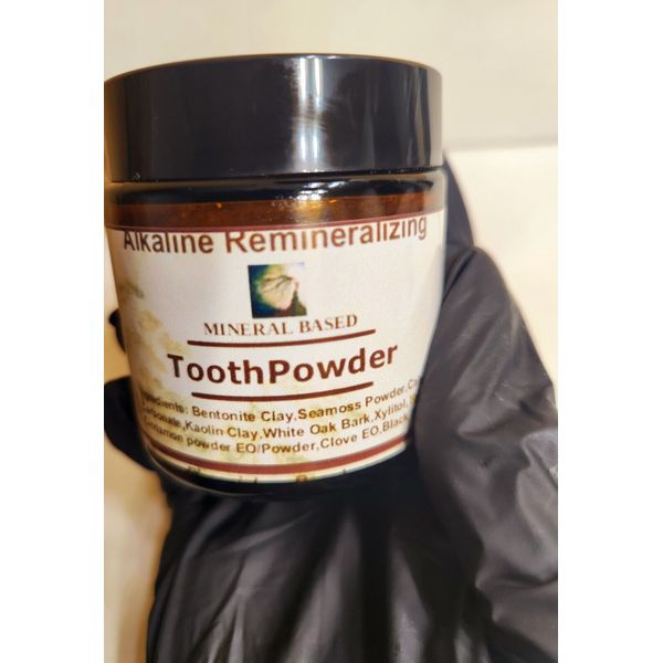 Remineralizing Hydroxyapatite Toothpaste Powder-Teeth whitening Gum Health, 4oz