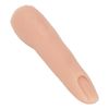 2pcs Silicone Practice Fingers Hand, Nail Training Finger Bendable Flexible Silicone Practice Finger Model Silicone Nail Training Finger for Acrylic Nails Manicure Art Finger Mode(Skin Color)