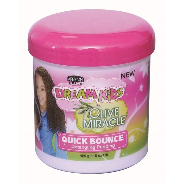 African Pride Dream Kids Olive Miracle Quick Bounce Detangling Pudding