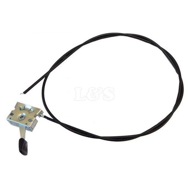 Universal Throttle Cable c/w Lever Assy, Length: 72"