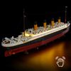 YEABRICKS LED Light for -10294 Creator Expert Titanic Building Blocks Model (Building Set NOT Included)
